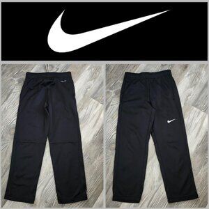 Nike Therma-Fit Black Pants wide leg youth size Small